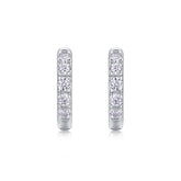 Summer Iced Tea - Fashionable And Luxurious Diamond Jewelry Set With Moissanite S925 Sterling Silver And Platinum-plated Stud Earrings